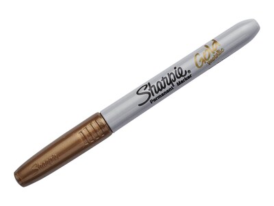 Sharpie Permanent Markers, Fine Tip, Assorted Metallic, 4/Pack (1835559)
