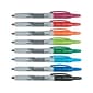 Sharpie Retractable Permanent Markers, Fine Tip, Assorted, 8/Pack (32730)