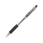 Pilot EasyTouch Retractable Ballpoint Pens, Medium Point, Black Ink, Dozen (32220)