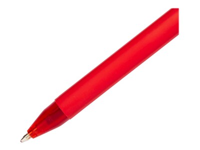 Paper Mate ComfortMate Ultra Ballpoint Pen, Medium Point, Red Ink, Dozen (6120187)