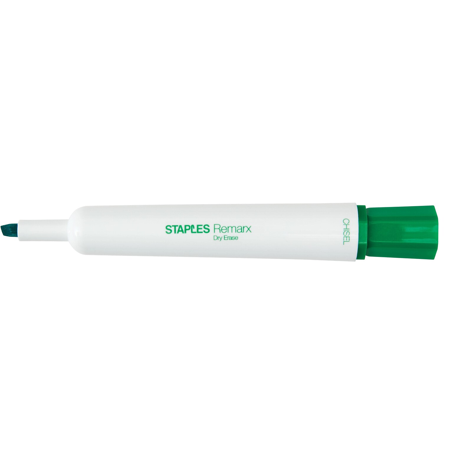 Quill Brand® Remarx Dry Erase Markers, Broad Point, Green, 12/Pack (18889)