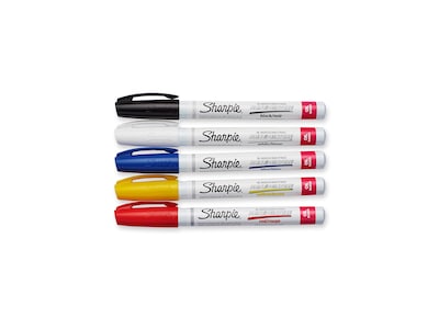 Sharpie Paint Marker Fine Marker Point - White Oil Based Ink - 1 Each