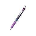 Pentel EnerGel Deluxe RTX Retractable Gel Pens, Medium Point Needle Tip, Purple Ink, 12/Pack (BLN77-