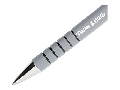 Paper Mate Flexgrip Ultra Ballpoint Pen, Medium Point, Black Ink, Dozen (9630131)