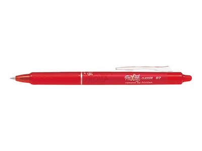 Pilot FriXion Ball Clicker Erasable Gel Pens, Fine Point, 0.7mm, Assorted Ink, 7/Pack (31472)