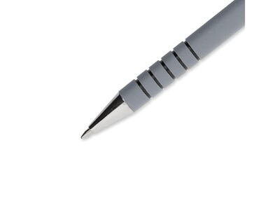 Paper Mate FlexGrip Ultra Ballpoint Pen, Fine Point, Black Ink, 12/Pack (9680131)