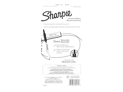 Sharpie King Size Permanent Markers, Chisel Tip, Assorted, 4/Pack  (15674PP/2178479)