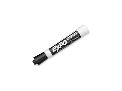 Expo Dry Erase Marker, Chisel Tip, Black (80001)