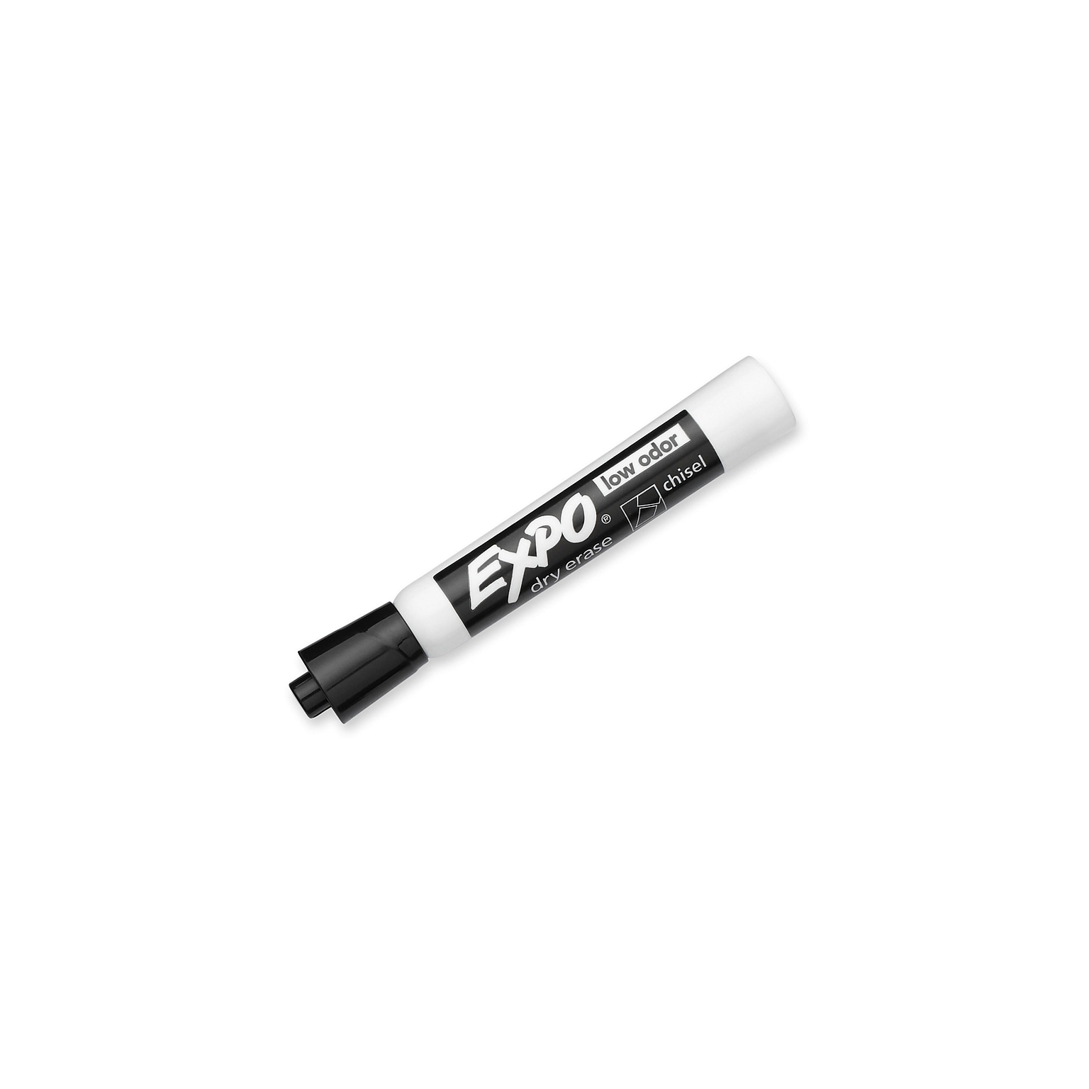 Expo Dry Erase Marker, Chisel Tip, Black (80001)