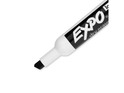 Expo Dry Erase Marker, Chisel Tip, Black (80001)