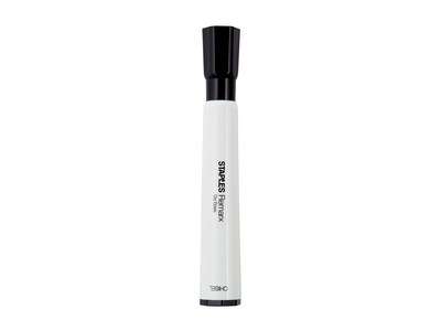 Staples Remarx Dry-Erase Markers, Chisel Tip, Black, 12/Pack (29211-CC)