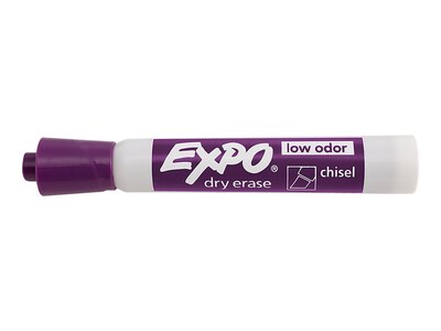 Expo Tank Dry Erase Marker, Chisel Tip, Assorted, 12/Pack (1927525)