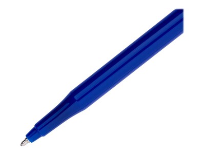 Paper Mate Eraser Mate Erasable Ballpoint Pen, Medium Point, Blue Ink, Dozen (3910158)