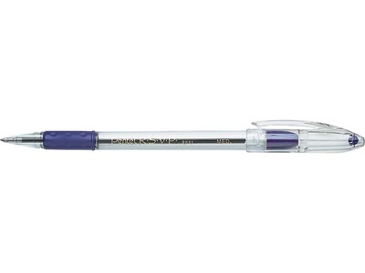 Pentel R.S.V.P. Ballpoint Pens, Medium Point, Blue - 12 pack