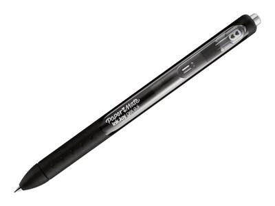 Paper Mate Ballpoint Pens, Comfort Grip, Fine Point (0.7mm), Black, 50 Count