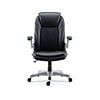 Quill Brand® Sorina Bonded Leather Chair, Black (51471)