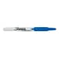 Sharpie Retractable Permanent Markers, Fine Tip, Blue, 12/Pack (32703)