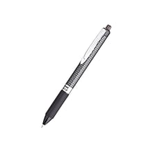 Pentel Oh! Gel Retractable Gel Pens, Medium Point, Black Ink, Dozen (K497-A)