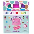 Do-A-Dot Art Ice Cream Dreams Scented Markers, 6 Markers/Pack (DAD203)