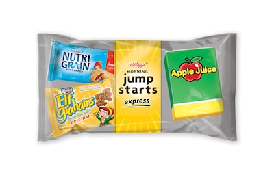 Kelloggs Morning Jump Start Variety Pack, 6.78 oz Each, Pack of 44 (KEE18589)