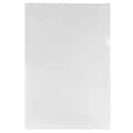 JAM Paper Plastic Sleeves, 9 x 14-1/2, Clear, 12/Pack (226331888)