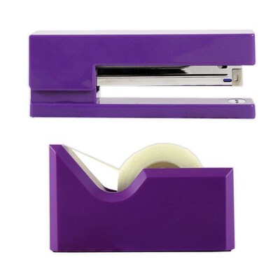 JAM Paper Desk Organizer Set, Purple (3378PU)