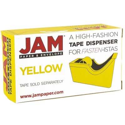 JAM Paper Colorful Desk Tape Dispensers, 4.5 x 2.5 x 1.75, Purple, Sold  Individually