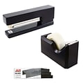 JAM PaperOffice & Desk Sets, (1) Tape Dispenser (1) Stapler (1) Pack of Staples, 20 Sheet Capacity,