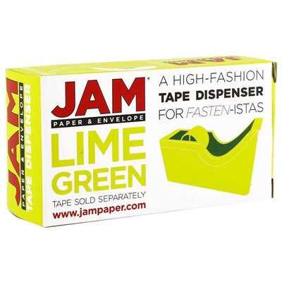 JAM Paper Desk Organizer Set, Lime Green (3378LG)