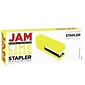 JAM Paper® Office & Desk Sets, 1 Lime Green Tape Dispenser, 1 Lime Green Stapler & 1 Pack of Green Staples, 3/Pack (33758lggr)