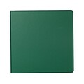 Staples Heavy Duty 3 3-Ring Non-View Binder, Green (24661)