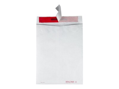 Quality Park Survivor Tyvek Self Seal Catalog Envelopes, 10" x 13", White, 100/Box (QUAR2420)