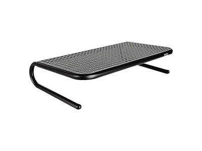 Allsop Metal Art Monitor Stand, Holds Up to 50 lbs., Black (ASP30336)