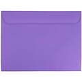 JAM Paper® 9 x 12 Booklet Envelopes, Violet Purple Recycled, 1000/carton