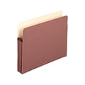 Pendaflex Earthwise 100% Recycled Heavy Duty Reinforced File Pocket, 3 1/2 Expansion, Letter Size,