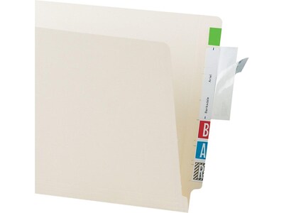 Tabbies Self-Adhesive Label Protectors, 2 x 3-1/2, Clear, 100/Pack (58385)