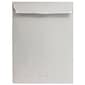 JAM Paper® 9 x 12 Open End Catalog Envelopes with Peel and Seal Closure, Light Grey, 50/Pack (129311