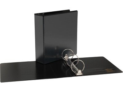 Simply by Staples 3 View Binders, Black – 6/Pack