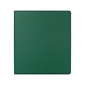 Staples Heavy Duty 1 3-Ring Non-View Binder, Green (24649)