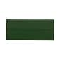 JAM Paper #10 Business Envelope, 4 1/8" x 9 1/2", Dark Green, 50/Pack (21514959I)