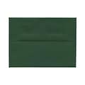 JAM Paper® A2 Invitation Envelopes, 4.375 x 5.75, Dark Green, 25/Pack (1512744)