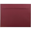 JAM Paper® 9 x 12 Booklet Envelopes, Dark Red, 100/Pack (31511309c)