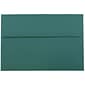 JAM Paper® A8 Invitation Envelopes, 5.5 x 8.125, Teal, 25/Pack (63924021)