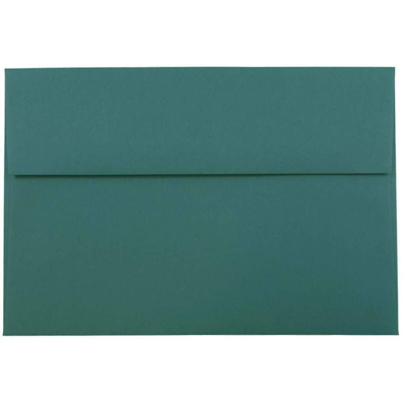 JAM Paper® A8 Invitation Envelopes, 5.5 x 8.125, Teal, 25/Pack (63924021)