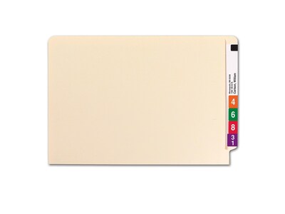 Smead End-Tab File Folders, Straight-Cut Tab, Legal Size, Manila, 100/Box (27100)