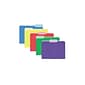 Pendaflex Write And Erase File Folders, 3-Tab, Letter Size, Assorted Colors, 30/Pack (84370)