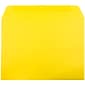 JAM Paper® 9 x 12 Booklet Colored Envelopes, Yellow Recycled, 50/Pack (5156775i)