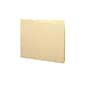 Smead Filing Guides, 1/3-Cut Tab (Blank), Letter Size, Manila, 100/Box (50134)