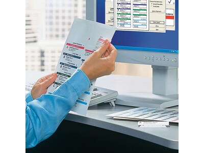 Smead Viewables Premium 3D Hanging Folder Tabs & Labels, White, Bulk Pack (64910)