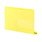 Smead End Tab Outguides, Letter Size, Yellow, 25/Box (61956)